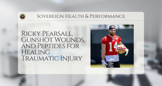 Ricky Pearsall, Gunshot Wounds, and Peptides for Healing Traumatic Injury