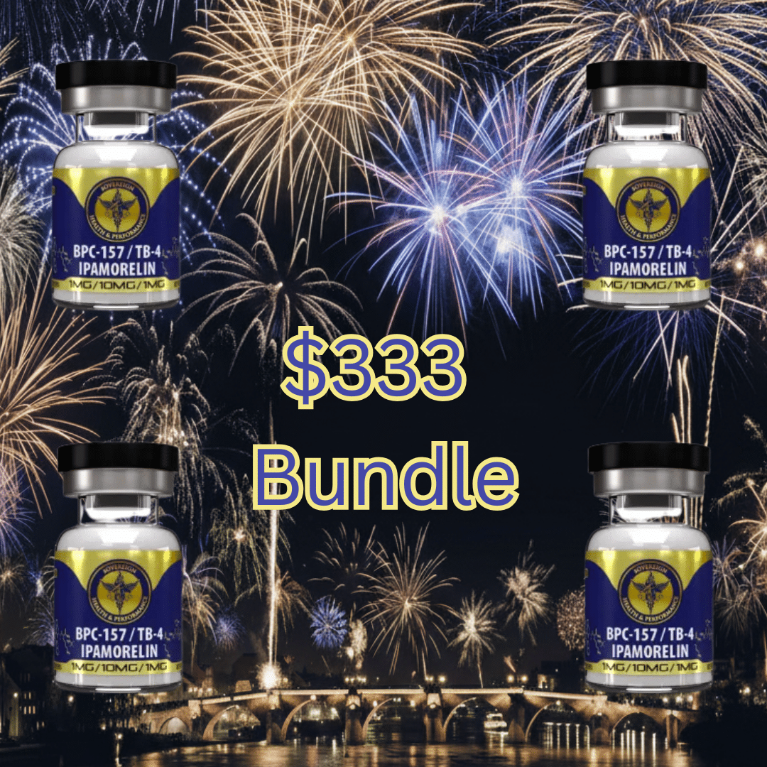 New Year 4pk Bundle BPC-157/TB-4/IPA